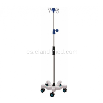 Soporte médico ajustable del equipo del hospital IV goteo